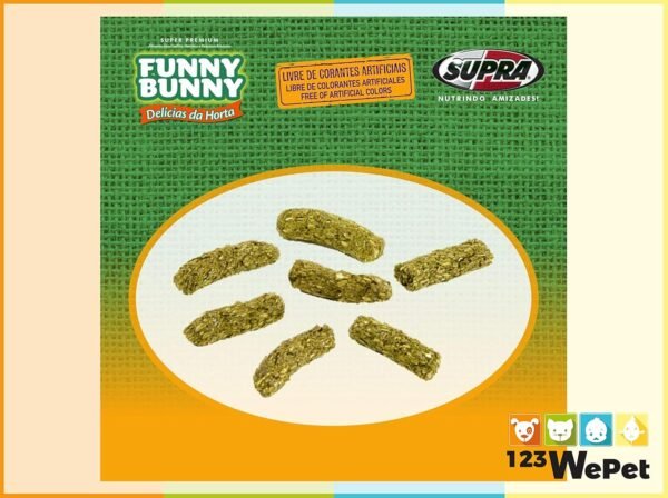 Supra Funny Bunny Delícias da Horta - alimento para coelhos - 500g - Imagem 2