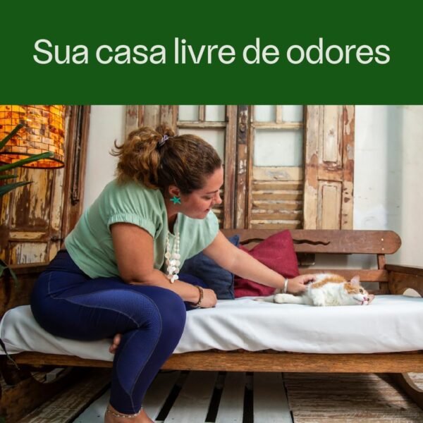 Viva Verde Areia Higiênica Biodegradável para Gatos Grãos Finos 4kg - Imagem 6