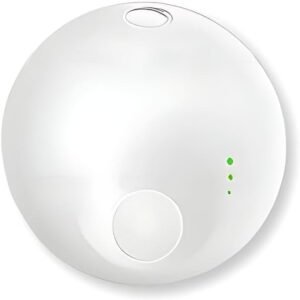 AirTag Rastreador GPS Anti-perda Gato, Cachorro ou Bolsa (Branco)