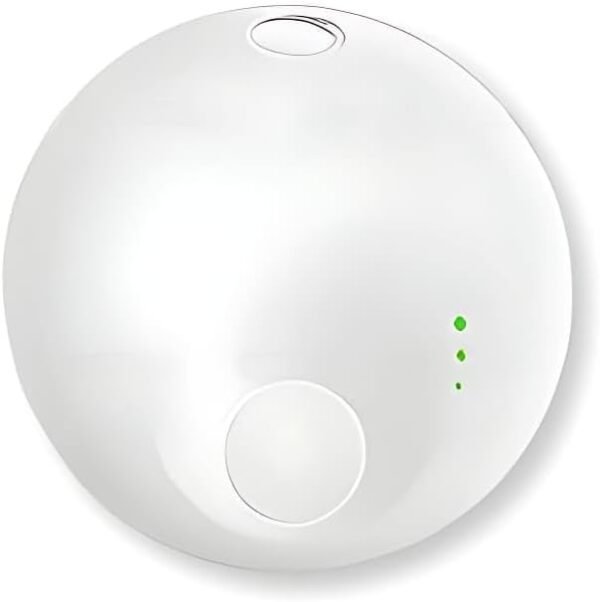AirTag Rastreador GPS Anti-perda Gato, Cachorro ou Bolsa (Branco)
