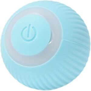 Littryee brinquedo inteligente interativa para gatos,brinquedos elétricos,gatinho automáticos,recarregável,brinquedo giratório 360 graus,bola interativa divertida para gatos Azul