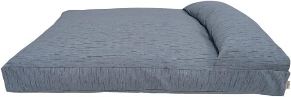 Cama Grande para Cachorro - Almofada Futon Divã - Azul G 100x70cm - Imagem 2