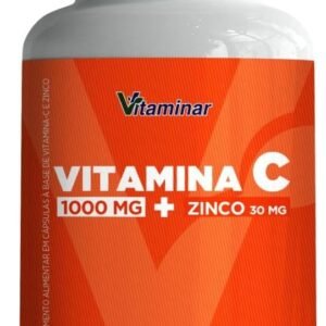 VITAMINA C + ZINCO 30MG - VITAMINAR