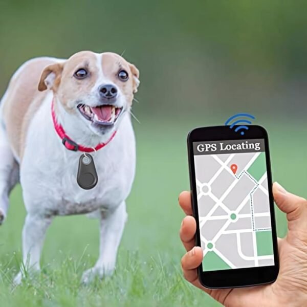 Rastreador Bluetooth Mini para Animais de Estimação, Localizador GPS com App, Chaveiro Anti-perda, 5 Cores - Imagem 4