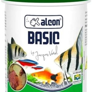 Ração Para Peixe Basic Alcon 50g em Flocos Alcon Para Peixes