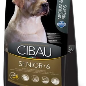 Farmina Cibau para Cães Idosos de Raças Médias e Grandes Sabor Carne e Frango 12Kg