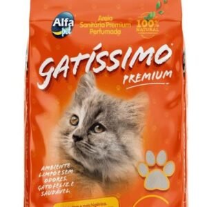 Areia Sanitaria Gatissimo 12Kg