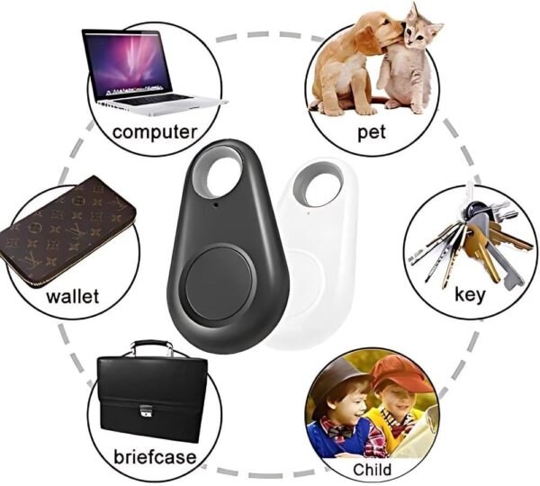 Rastreador Bluetooth Mini para Animais de Estimação, Localizador GPS com App, Chaveiro Anti-perda, 5 Cores - Imagem 5