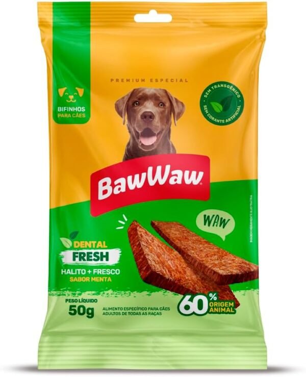 Bifinho Baw Waw Dental Care Sabor Menta 50g