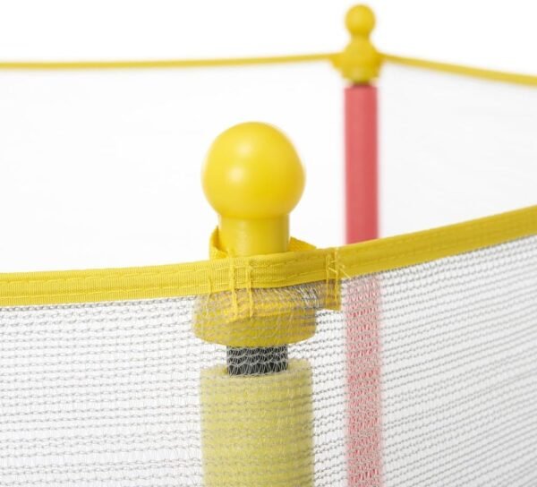 Replay Kids Cama Elástica Pula Pula Trampolim 1,52m, Rede e Lona de Salto com Proteção UV, 36 Molas Revestidas em PVC (até 50 kgs), Multicolorida - Image 6