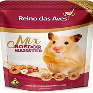 Ração Para Roedores Gold Mix Hamster 500g Reino Das Aves