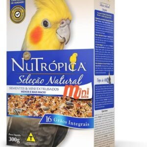 Ração Para Calopsita Seleção Natural Mini Bit 300g Nutrópica