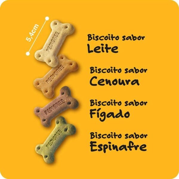 PEDIGREE Biscoito Pedigree Biscrok Para Cães Adultos Multi 1 Kg - Imagem 5