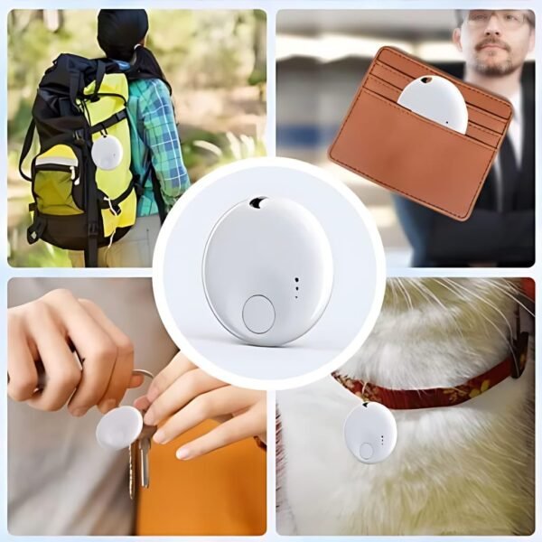AirTag Rastreador GPS Anti-perda Gato, Cachorro ou Bolsa (Branco) - Imagem 2
