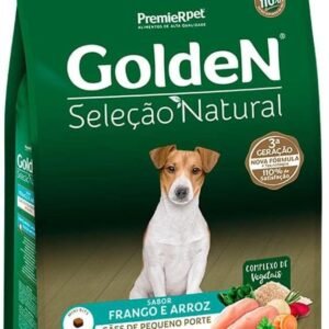Premier Pet Ração Golden Seleção Natural Para Cães Adultos De Raças Pequenas Mini Bits 1Kg Para Todas Grande Adulto
