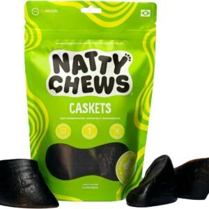 Casco Bovino Natural Para Cães Natty Chews Caskets - 3 Unidades