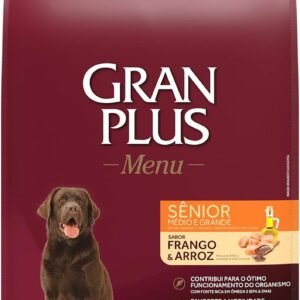 GRANPLUS MENU CAO SENIOR - RAÇAS MÉDIAS - 15kg