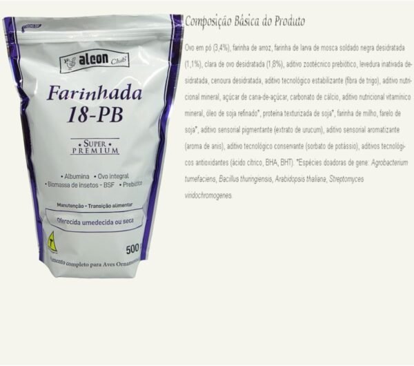 ALCON CLUB FARINHADA 18-PB 500G - Imagem 6
