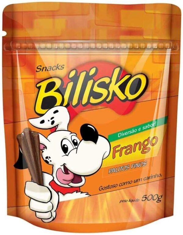 Bilisko Petisco Bifinho Sabor Frango Para Cães - 800G