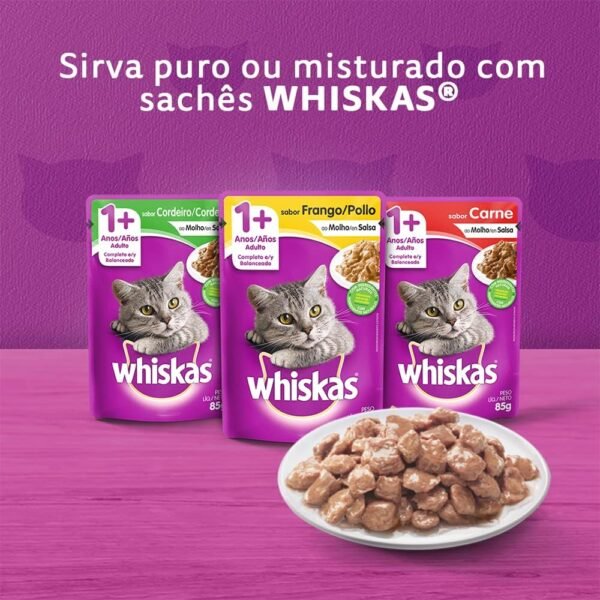 whiskas Ração Whiskas Carne Para Gatos Adultos 10 1 Kg - Imagem 7