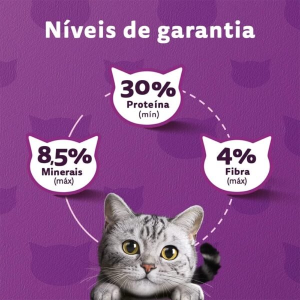 whiskas Ração Whiskas Carne Para Gatos Adultos 10 1 Kg - Imagem 6