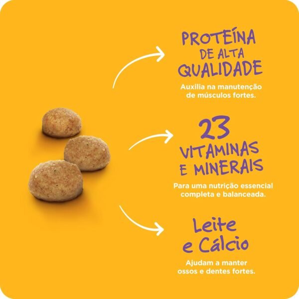 Ração Pedigree Nutrição Essencial Carne Ao Leite Para Cães Adultos 15kg - Imagem 4