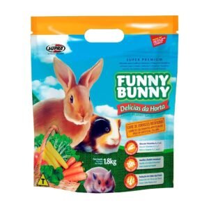 Funny Bunny Delícias da Horta - alimento para coelhos – 1,8kg