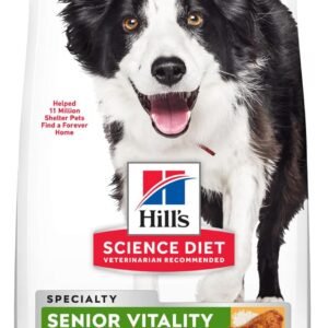 Ração Hill's Science Diet Vitalidade Sênior para Cães Idosos sabor frango - 1.5kg