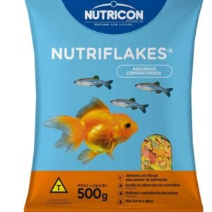 Nutricon Nutriflakes® 500Gr Para Todos Os Tipos De Peixe Adulto