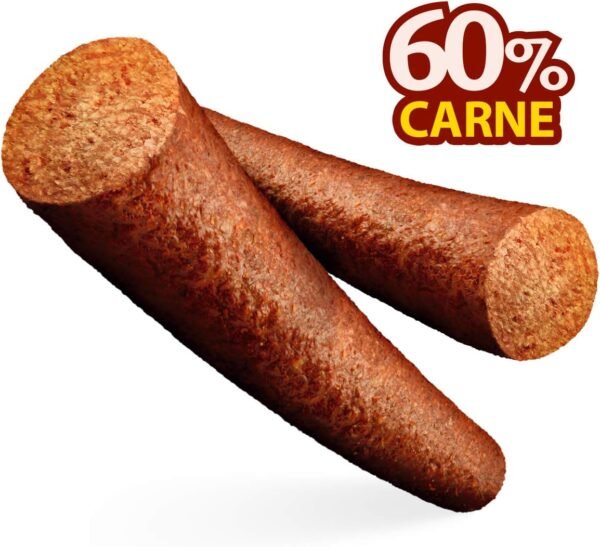 Bifinho Baw Waw para cães pequeno porte Carne e Vegetais 50g - Imagem 3