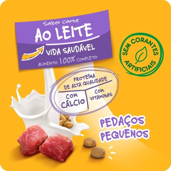 Ração Pedigree Nutrição Essencial Carne Ao Leite Para Cães Adultos 15kg - Imagem 3