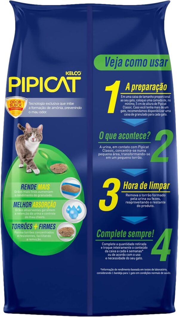 Pipicat Granulado Sanitario Classic 4 kg - Image 2