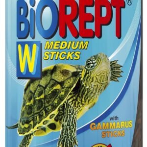 BIOREPT W - rações em bastões com múltiplos ingredientes para as tartarugas aquáticas com krill e gammarus - Pote 300g